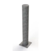 Ground EV Bollard Protection - Galvanised Steel - Any Colour - 1200x108