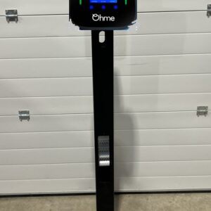 EV Post 1.5m Ohme Home Pro 8mtr Tethered Double
