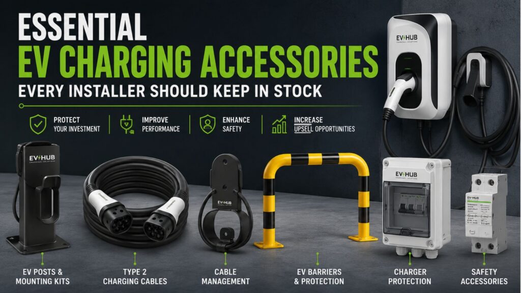geotagged-ev Essential EV Charging Accessories Every Installer Should Keep in Stock